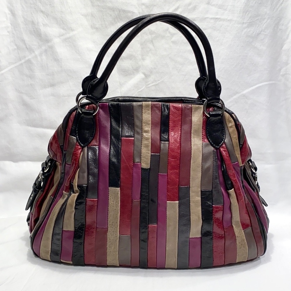 MIU MIU Amarena Nappa Patch Leather Satchel Bag - Picture 7 of 17